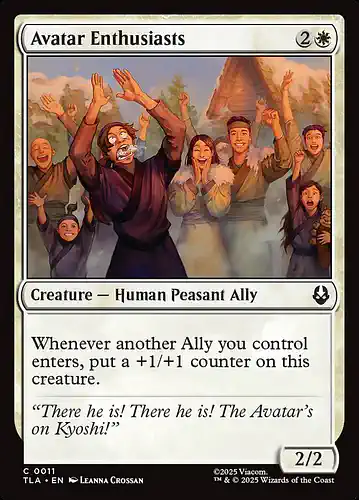 Avatar Enthusiasts - tla Spoiler