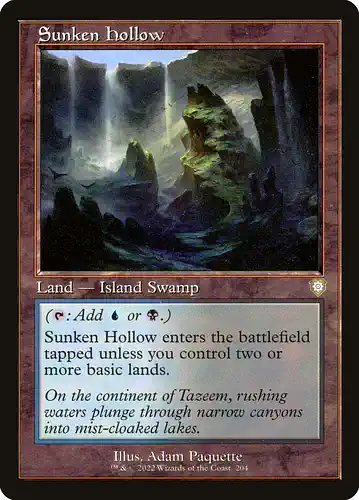 Sunken Hollow - brc Spoiler