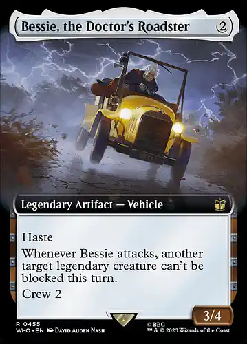 Bessie, the Doctor's Roadster - who Spoiler