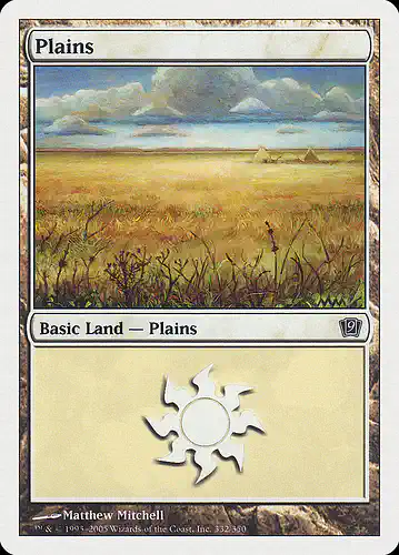 Plains - 9ed Spoiler
