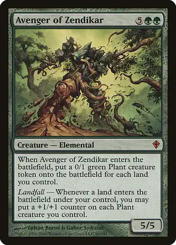 Avenger of Zendikar - wwk Spoiler