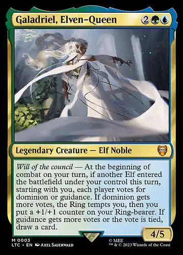 Galadriel, Elven-Queen - ltc Spoiler