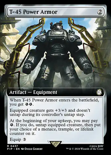 T-45 Power Armor - pip Spoiler
