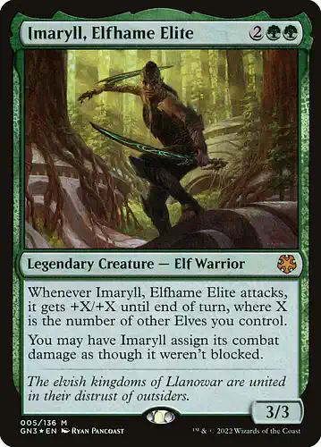 Imaryll, Elfhame Elite - gn3 Spoiler