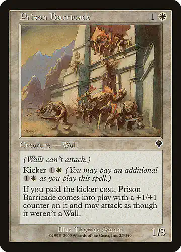 Prison Barricade - inv Spoiler