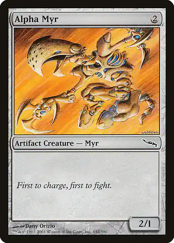 Alpha Myr - mrd Spoiler