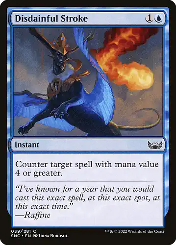 Disdainful Stroke - snc Spoiler