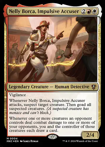 Nelly Borca, Impulsive Accuser - mkc Spoiler
