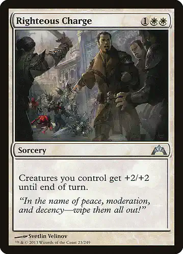Righteous Charge - gtc Spoiler