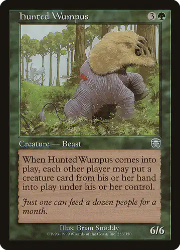 Hunted Wumpus - mmq Spoiler