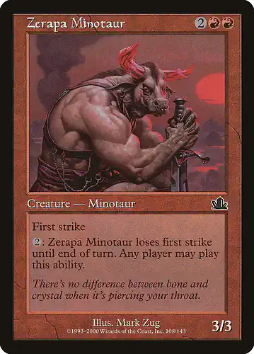Zerapa Minotaur - pcy Spoiler