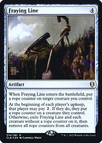 Fraying Line - clb Spoiler
