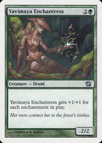 Yavimaya Enchantress - 8ed Spoiler