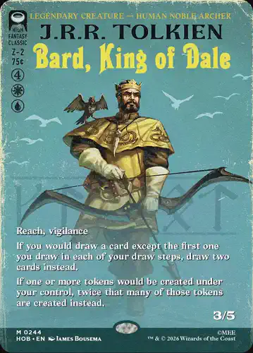 Bard, King of Dale - hob Spoiler