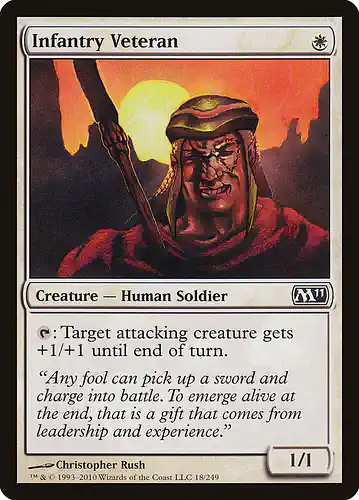 Infantry Veteran - m11 Spoiler
