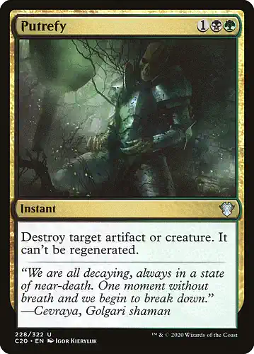 Putrefy - c20 Spoiler