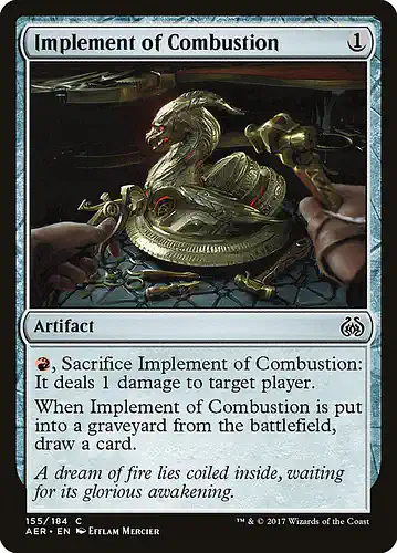 Implement of Combustion - aer Spoiler