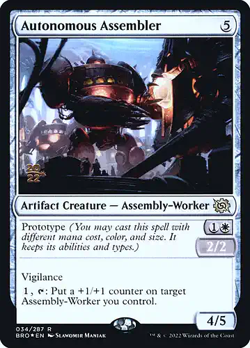 Autonomous Assembler - bro Spoiler
