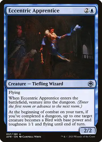 Eccentric Apprentice - afr Spoiler