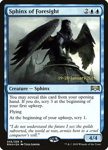 Sphinx of Foresight - rna Spoiler