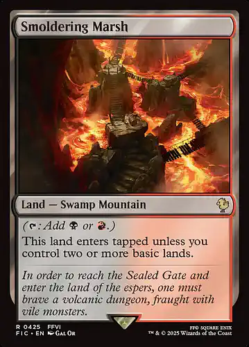 Smoldering Marsh - fic Spoiler
