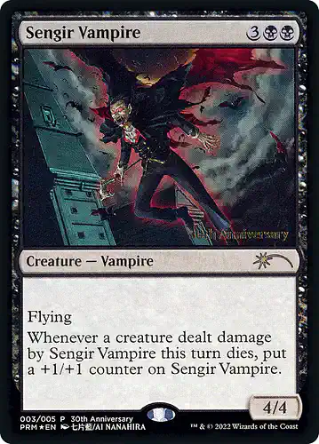 Sengir Vampire - 30a Spoiler