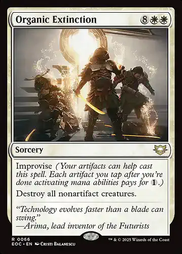 Organic Extinction - eoc Spoiler