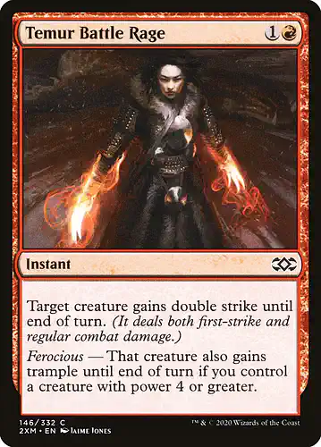 Temur Battle Rage - 2xm Spoiler