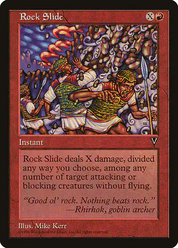 Rock Slide - vis Spoiler