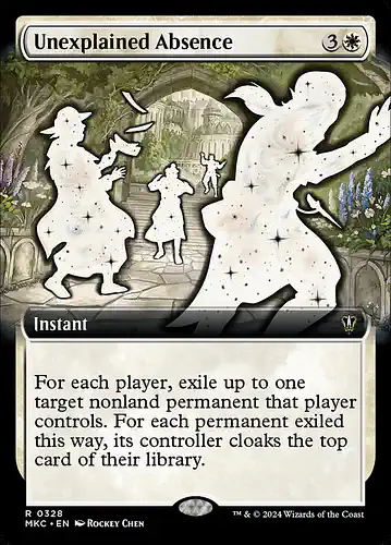 Unexplained Absence - mkc Spoiler