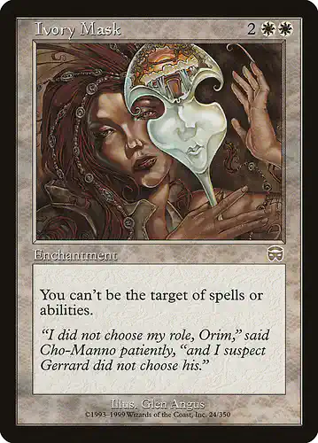 Ivory Mask - mmq Spoiler