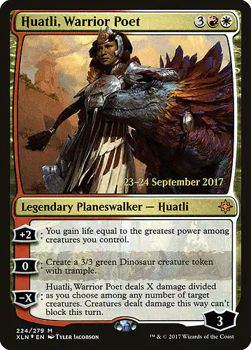 Huatli, Warrior Poet - xln Spoiler