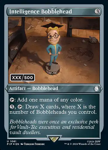 Intelligence Bobblehead - pip Spoiler