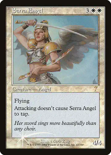Serra Angel - 7ed Spoiler