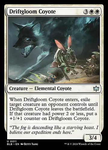 Driftgloom Coyote - blb Spoiler