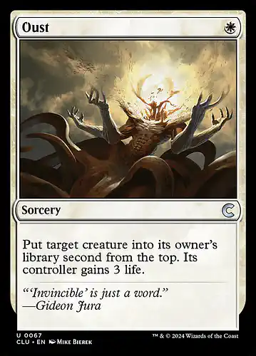 Oust - clu Spoiler