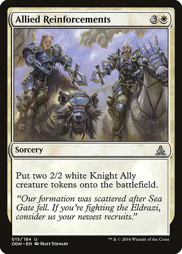 Allied Reinforcements - ogw Spoiler