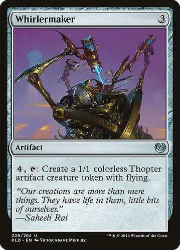 Whirlermaker - kld Spoiler