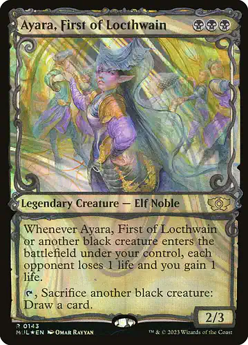 Ayara, First of Locthwain - mul Spoiler