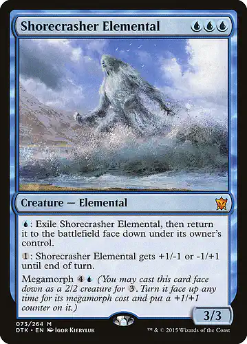 Shorecrasher Elemental - dtk Spoiler