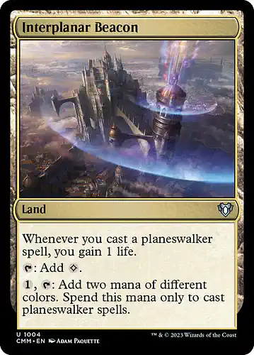 Interplanar Beacon - cmm Spoiler
