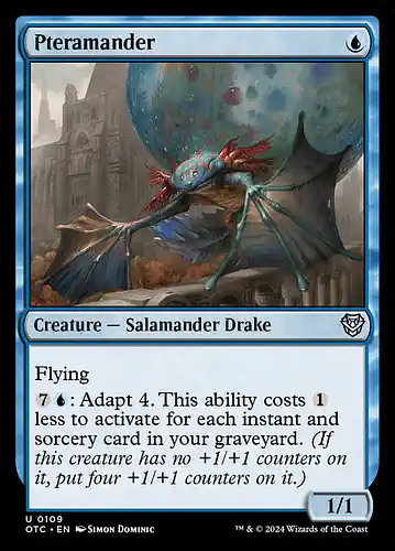 Pteramander - otc Spoiler