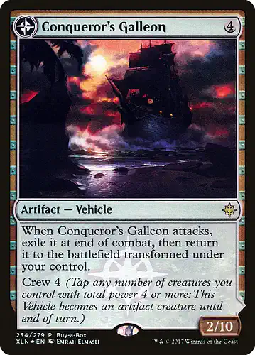Conqueror's Galleon - xln Spoiler