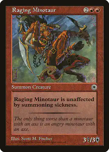 Raging Minotaur - por Spoiler