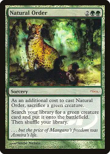Natural Order - g10 Spoiler