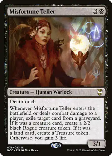 Misfortune Teller - ncc Spoiler