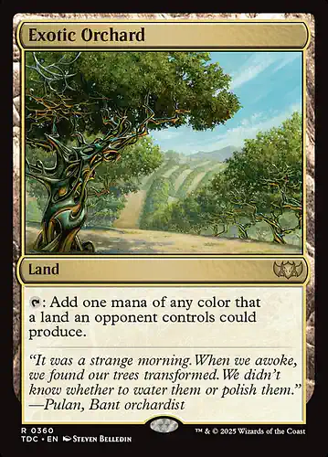 Exotic Orchard - tdc Spoiler
