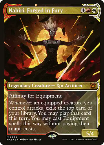 Nahiri, Forged in Fury - mat Spoiler