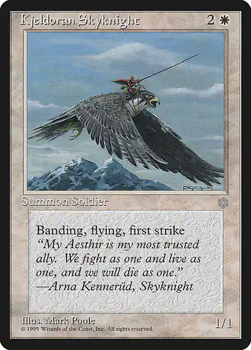 Kjeldoran Skyknight - ice Spoiler