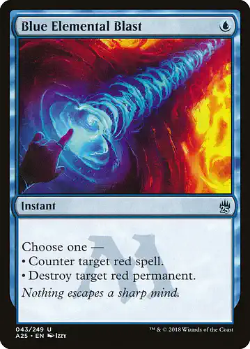 Blue Elemental Blast - a25 Spoiler